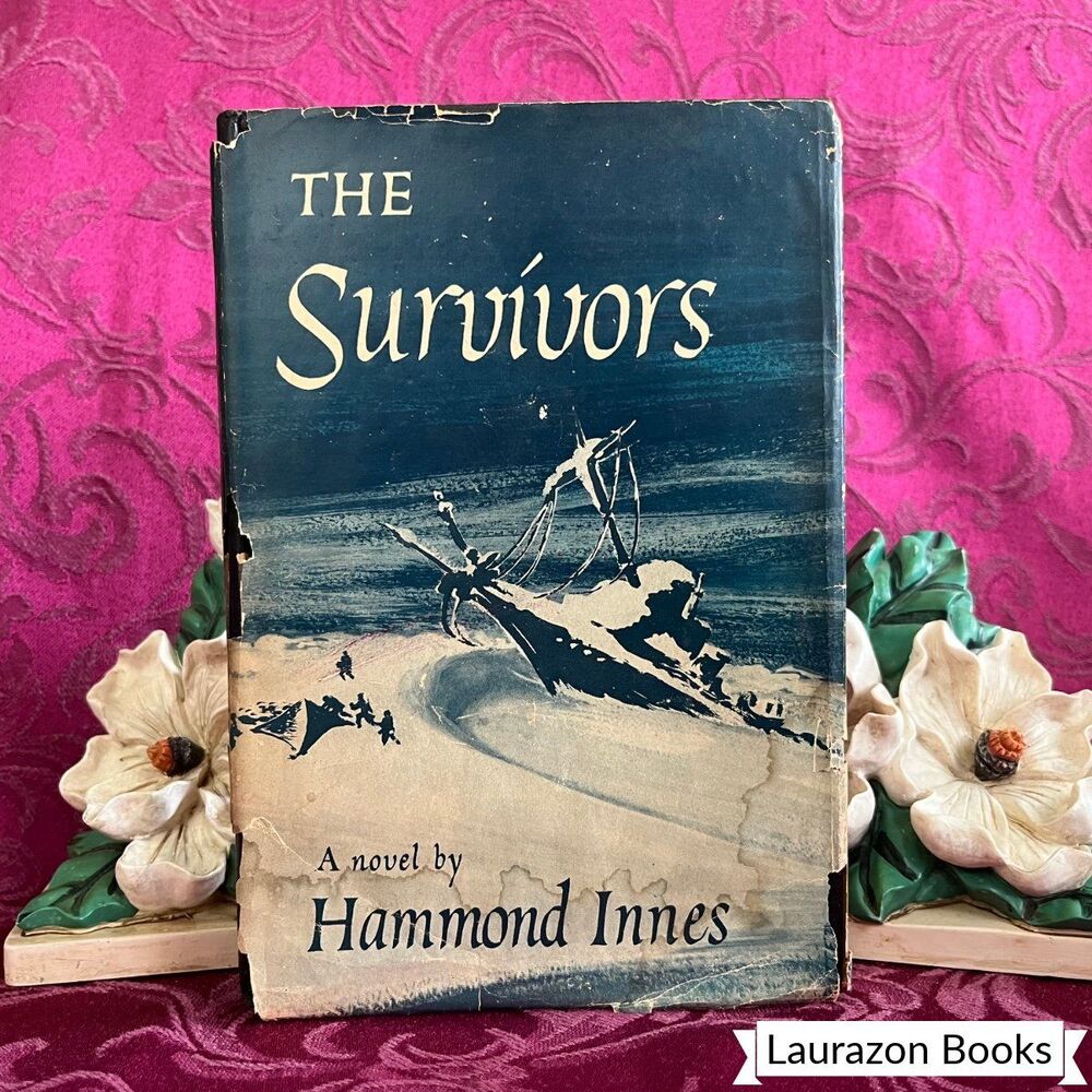 1949 The Survivors by Hammond Innes, Vintage Book, Harper & Brothers